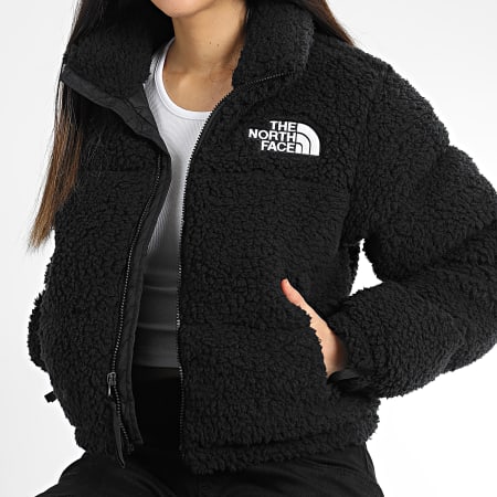 Veste Fourrure Femme Nuptse A7WSK Blanc